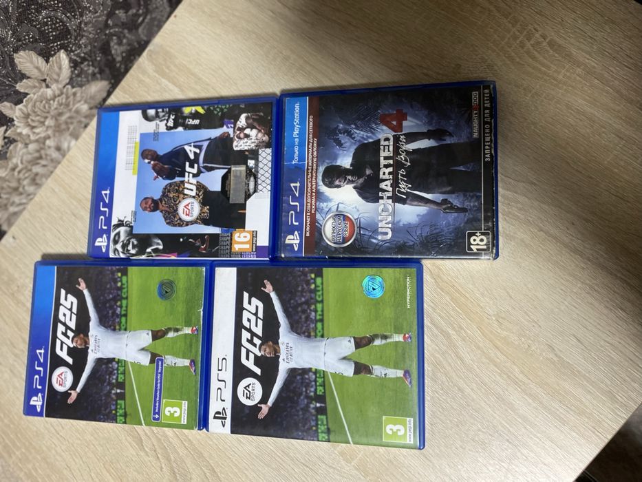 Продам игры на пс4/ps5