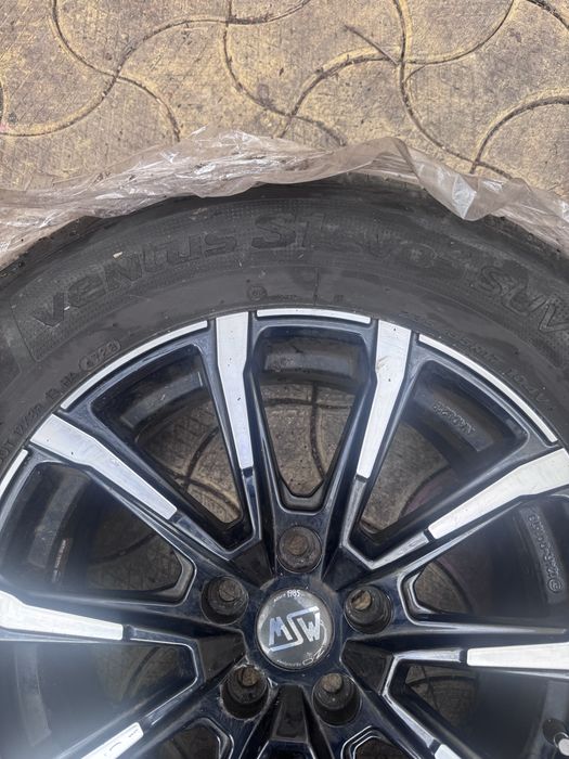 Vand  jante MSW  R17/235/65/104 V cu cauciucuri Hankook de Vara