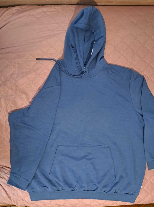 Нов Суичър, син, 5xl