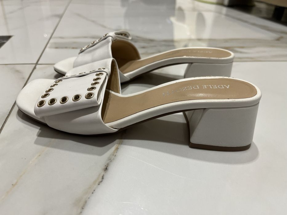 Босоножки шлёпки женские 36 размер кожа