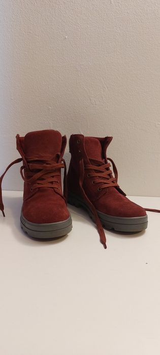 Ghete bocanci cizme piele intoarsa 36