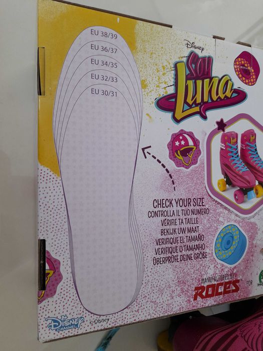 Ролкови кънки на Disney Soy Luna ролери Сой Луна номер 34-35