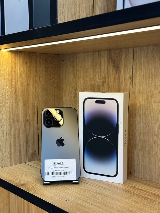 айфон 14 про черный 256гб