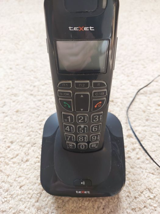 Телефонный аппарат "texet" и "Panasonik"