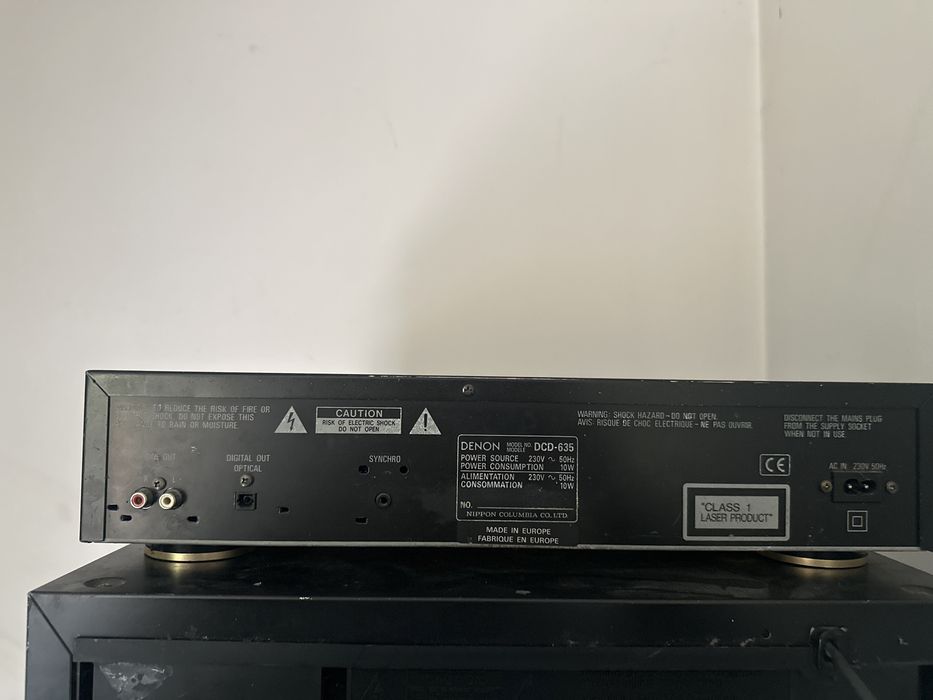 DENON Vintage Hi-Fi Japan — DRS-610 Cassette Deck + DCD-635 CD Player