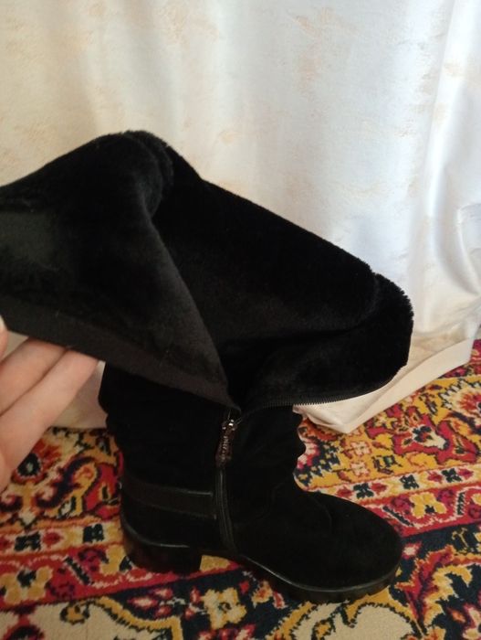 Сапоги зимние теплые