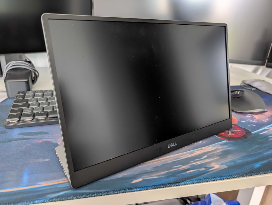 Monitor LED DELL Portabil C1422H 14 inch FHD IPS 6 ms 60 Hz USB-C