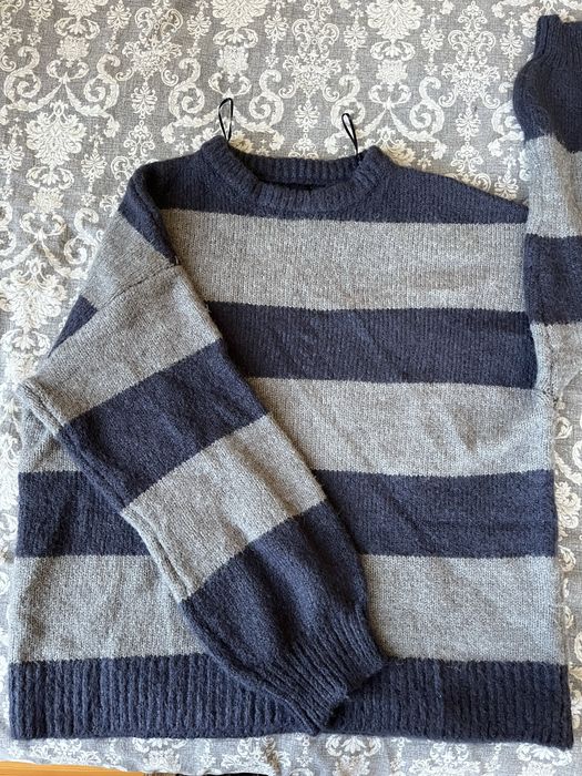 Y2k Плетен oversize пуловер HOUSE