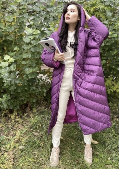 Стеганое пальто в стиле бохо