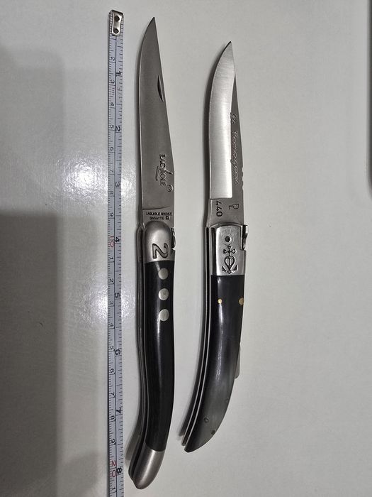 Cuțite buzunar Camarguais si Laguiole