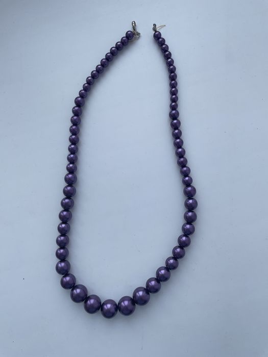 Набор с бусами и жемчуг