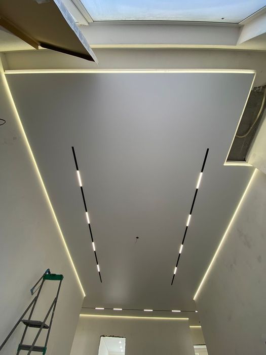 Натяжные потолки по 1500м²