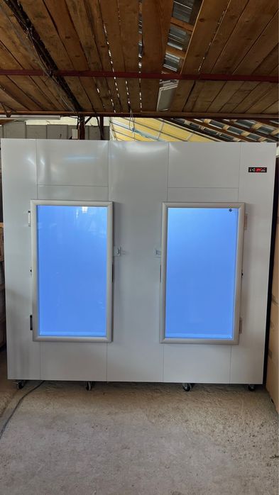 Vitrina frigorifica/ camera frigorifica dubla cu roti