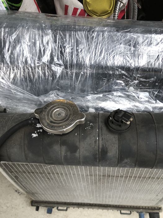 Радиатор на w202 мерседес. m111