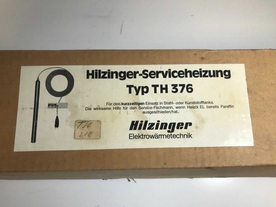 Incalzitor combustibil Hilzinger