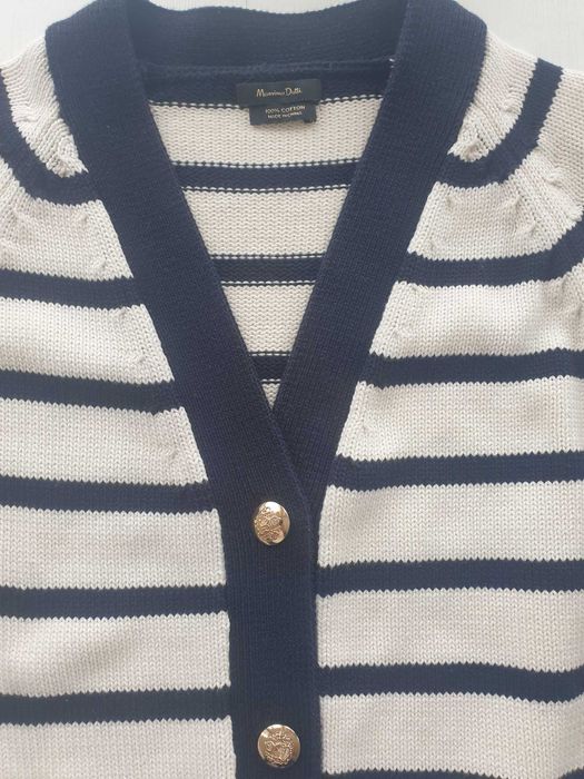 Massimo Dutti дамска жилетка – 100% памук.