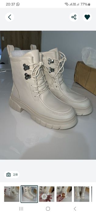 Продам зимние ботинки  новые