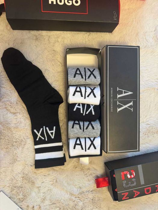 Sosete lungi si scurte Nike, Hugo, AX, Jordan, Tommy