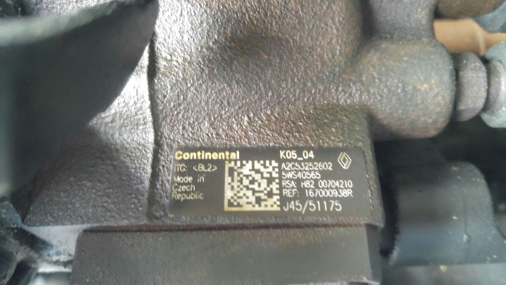 Pompa inalta presiune 1.5 dci k9k euro 5 nissan juke f15 qashqai j10 k9k410 k9kb410
