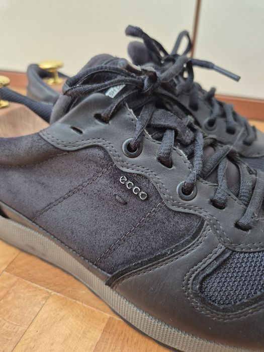 Pantofi sport premium Ecco, Mens Sneak Low-top, Piele, Bărbați - 43