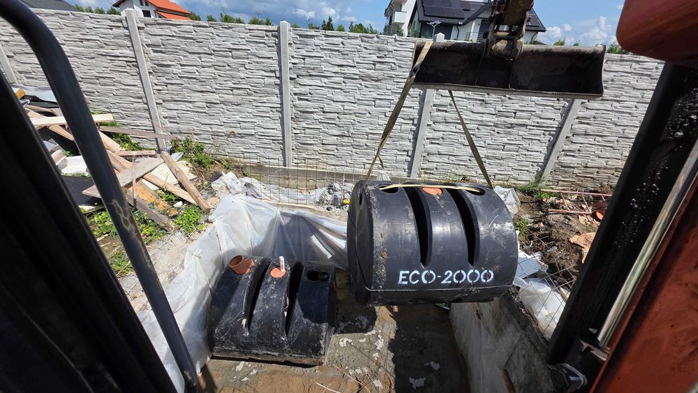 Fosa Septica Ecologica cu Montaj