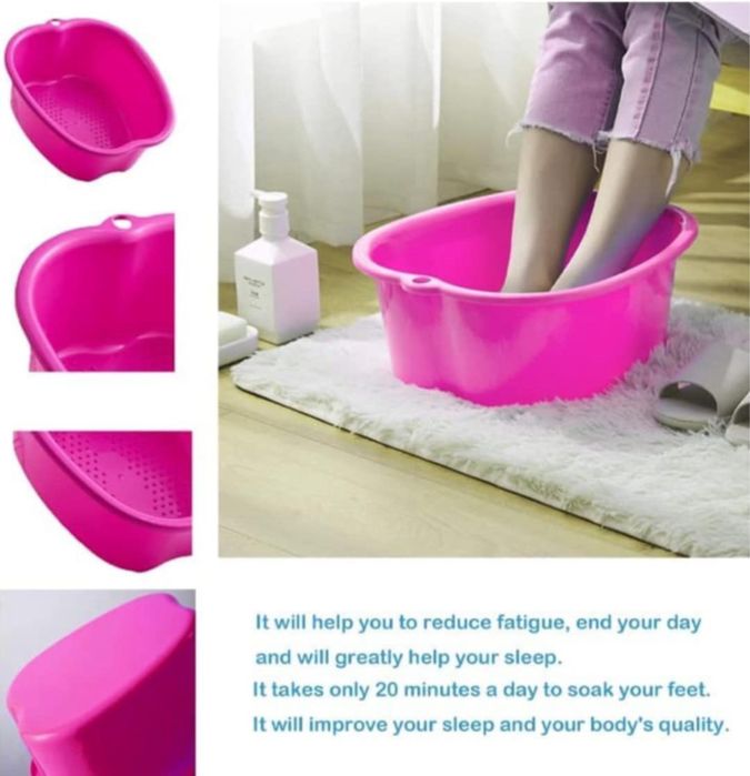 Ванички за крака с масажно дъно