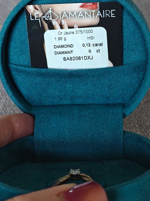Пръстен с диамант "Eclat Joli" Diamond 0.12/18