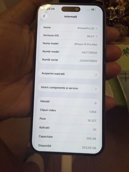 Iphone 15 pro max 256gb 10/10