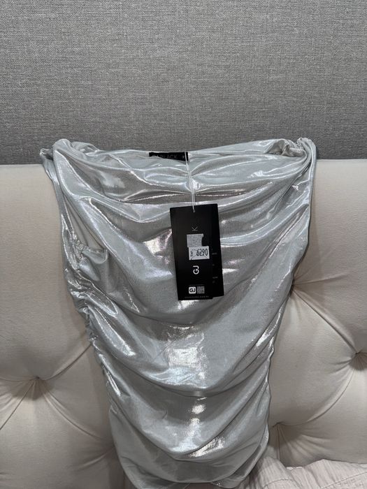 Майка из жидкого серебра