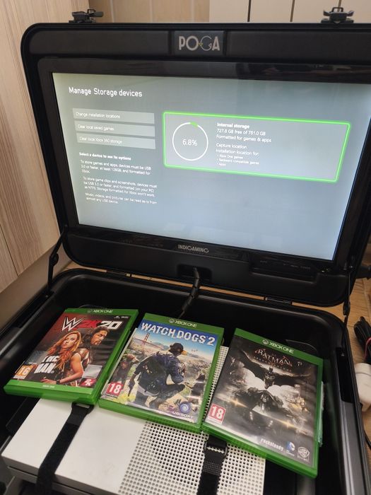Xbox One S + Poga Art