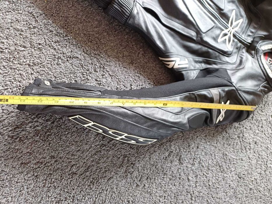 Combinezon Costum moto piele din 2 buc - 98/L