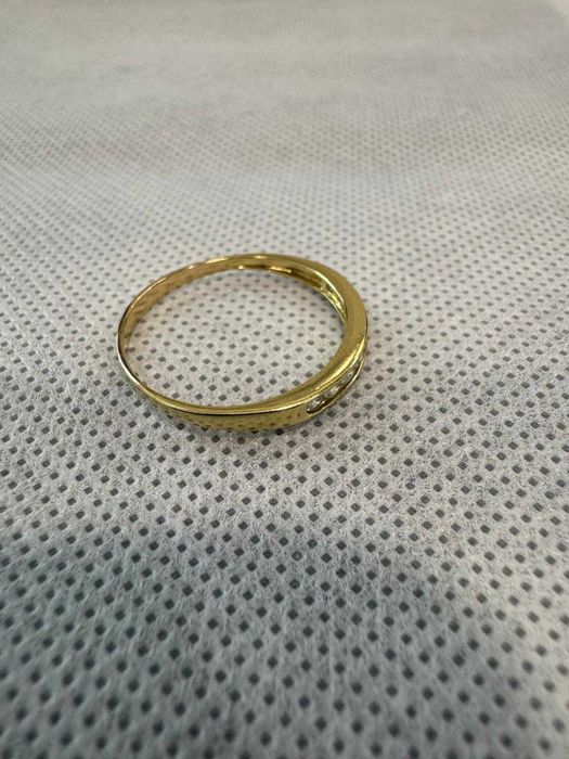 (Ag41) Inel aur, 18K B5898 - Certificat de garanție!