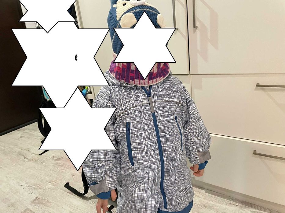 Salopeta de iarna H&M potrivite de la 1 la 3.5 ani, stare EXCELENTA