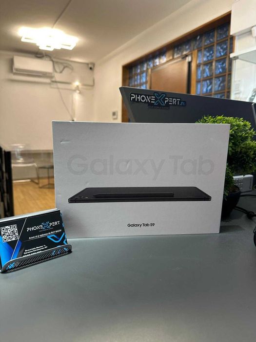 NOU Samsung Galaxy Tab S9 128GB Graphite cu Factura