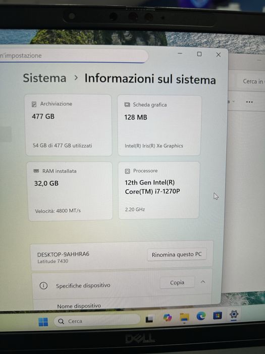 Vand laptop dell latitude 7430 i7 1270p 32gb ram ssd 512gb full hd