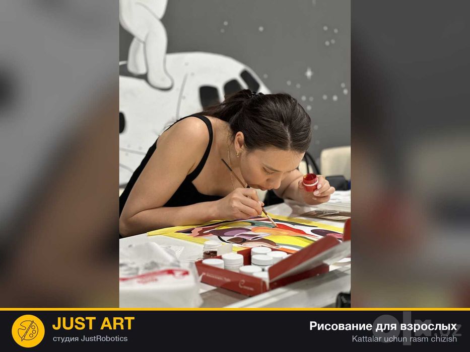 Курсы рисования для взрослых в Ташкенте с нуля Just Art