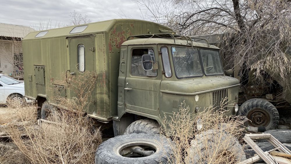 Газ-66 с кунгом, не на ходу