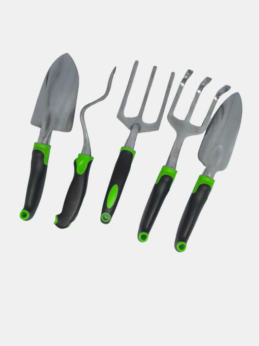 Набор садовых инструментов, сверхпрочный садовый набор из 5 предметов