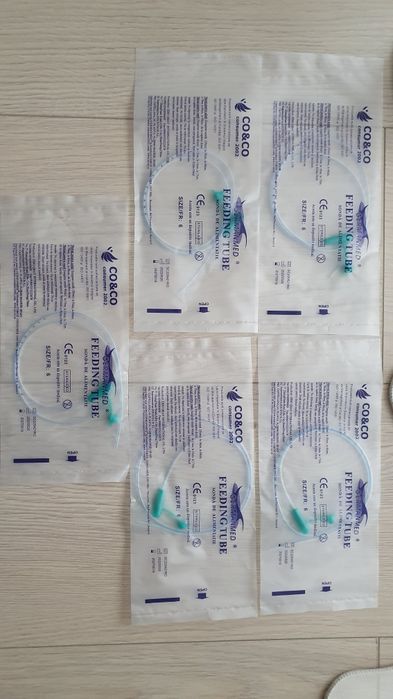 Sonda alimentatie 7 buc Nr. 5 SNS hrănire suplimentara bebe Curier OLX