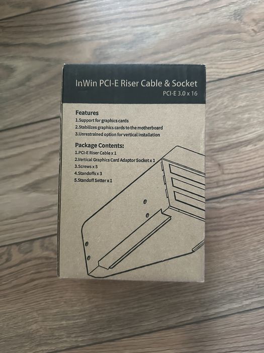 Vand suport vertical placa video inwin