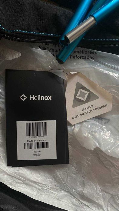 Helinox Scaun turistic rotativ negru 11201R1