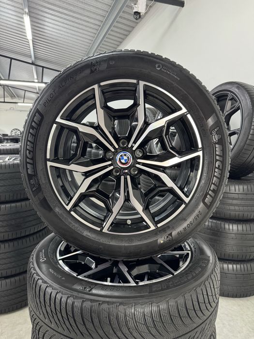 Jante Bmw X3 X4 R19 G01 G02 Originale M887 Michelin Stelute Runflat 2023