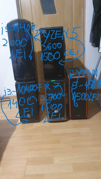 Sisteme High-Mid Gaming I5 11400, Ryzen 7, Ryzen 5 si altele