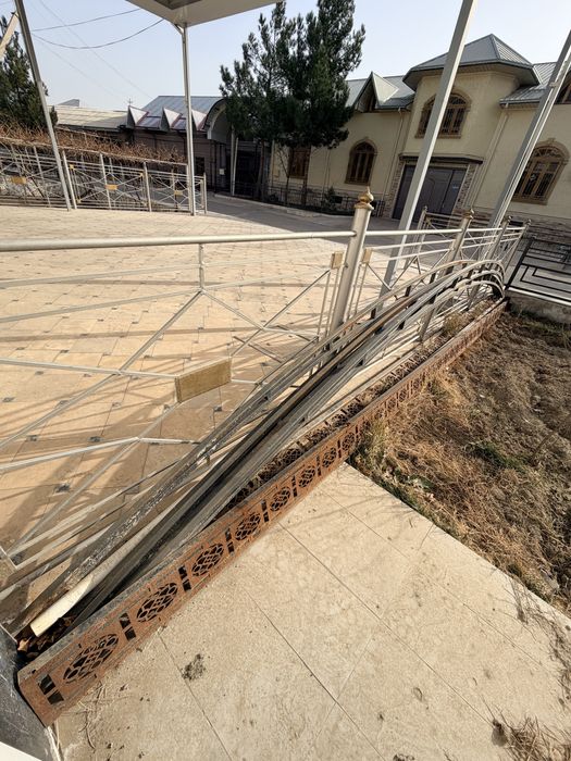 Навес профиль 6 метр, 5 штук полуарки, 2 штуки баковицы