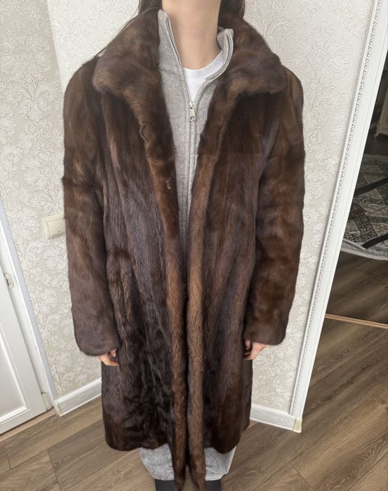 Женская норковая шуба