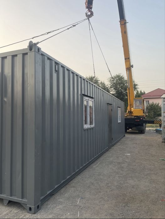 Жилой контейнер Обшитый контейнер Утеплённые контейнер Вагоны Бытовка