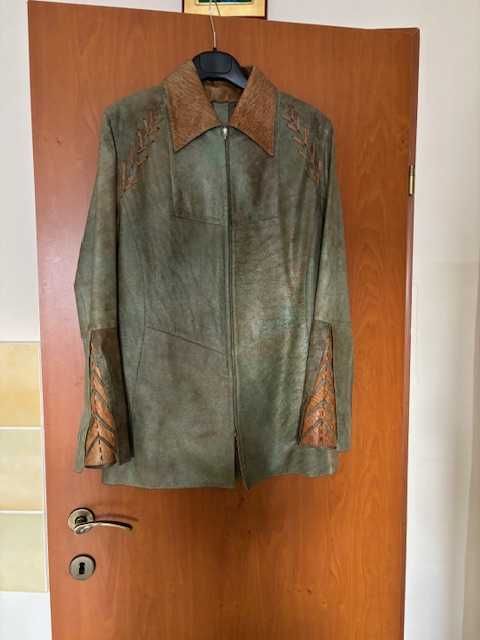 Geaca dama piele naturala. Marimea 38