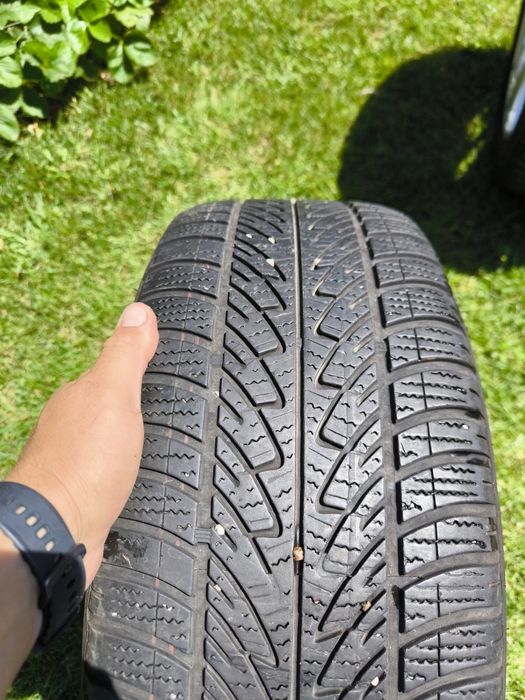 Jante 5X112 17 OEM Audi cu anvelope bune M+S VOLKSWAGEN AUDI SKODA SEAT MERCEDES