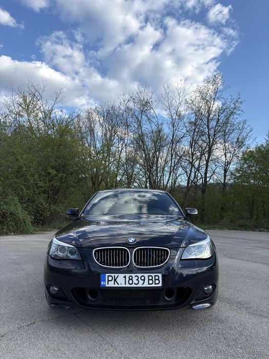 BMW E61 535d РЪЧКА,САМО НА ЗАДНО!!!