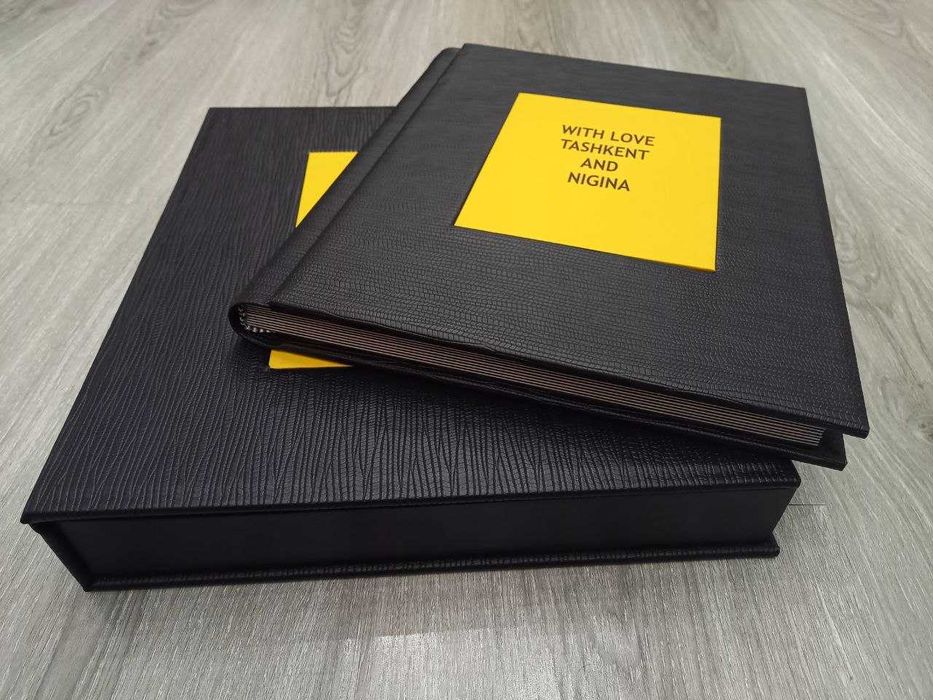 Фотоальбом с футляром, фото книги на заказ в Ташкенте.